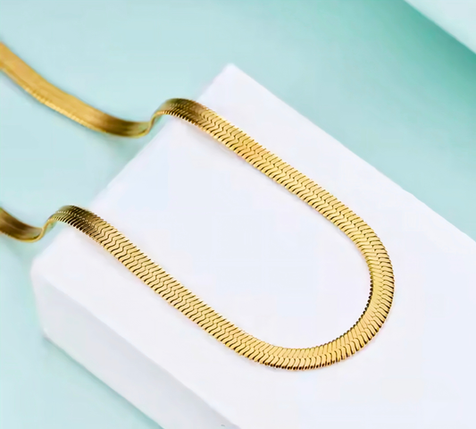 Gold Plated Snake Chain For Women and Girls